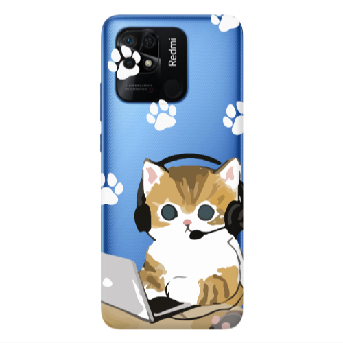 Xiaomi Poco C40 Call Center Transparent Silicone TPU Θήκη