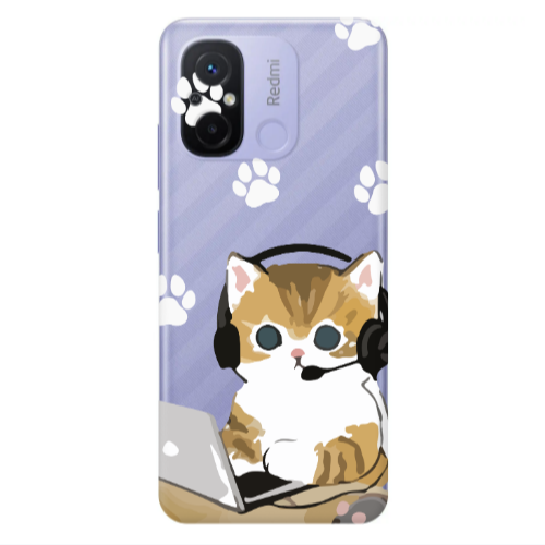 Xiaomi Redmi 12C Call Center Transparent Silicone TPU Θήκη