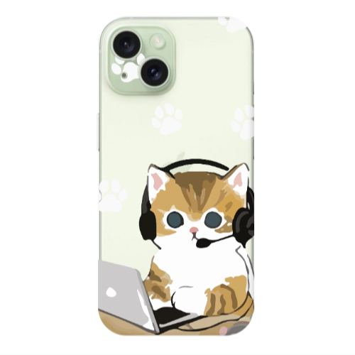 Apple iPhone 15 Plus Call Center Transparent Silicone TPU Θήκη