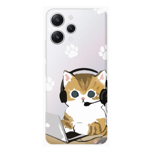 Xiaomi Redmi 12 Call Center Transparent Silicone TPU Θήκη