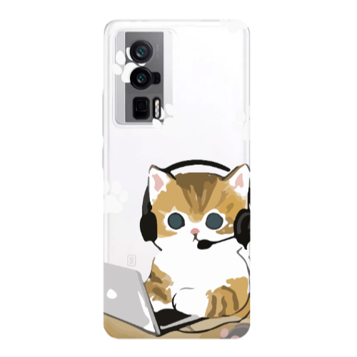 Xiaomi Poco F5 Pro Call Center Transparent Silicone TPU Θήκη