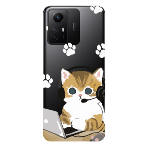 Xiaomi Redmi Note 12s Call Center Transparent Silicone TPU Θήκη
