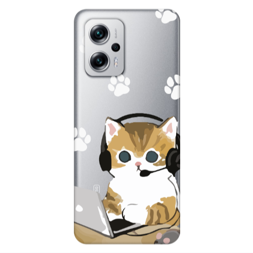 Xiaomi Poco X4 GT Call Center Transparent Silicone TPU Θήκη