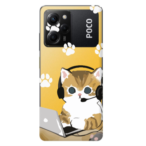Xiaomi Poco X5 Pro Call Center Transparent Silicone TPU Θήκη