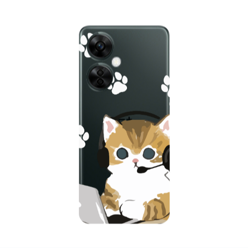 Oneplus Nord CE 3 Lite 5G Call Center Transparent Silicone TPU Θήκη