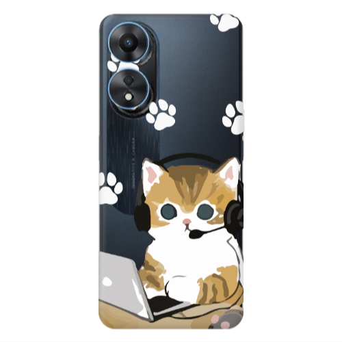 Oppo A 98 Call Center Transparent Silicone TPU Θήκη