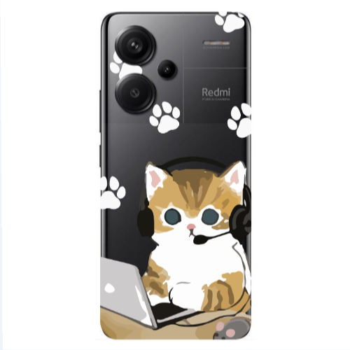 Xiaomi Redmi Note 13 Pro+ 5G  Call Center Transparent Silicone TPU Θήκη
