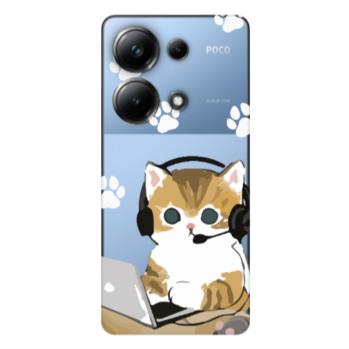 Xiaomi Poco M6 Pro 4G Call Center Transparent Silicone TPU Θήκη
