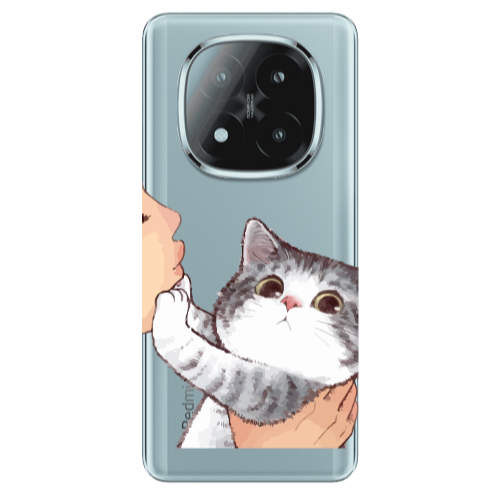 Xiaomi Redmi Note 14 Pro + 5g No Kiss Transparent Silicone TPU Θήκη