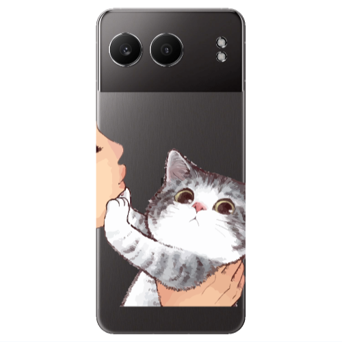 Oneplus Nord 4 No Kiss Transparent Silicone TPU Θήκη