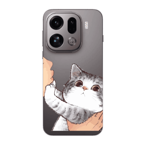 Oppo Find X9 Pro No Kiss Transparent Silicone TPU Θήκη