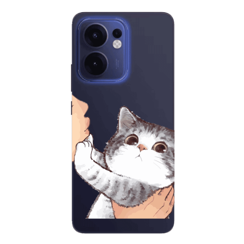 Oppo Reno13 FS No Kiss Transparent Silicone TPU Θήκη