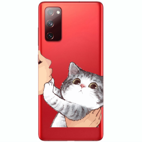 Samsung S20 FE No Kiss Transparent Silicone TPU Θήκη