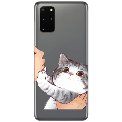 Samsung S20 Plus No Kiss Transparent Silicone TPU Θήκη