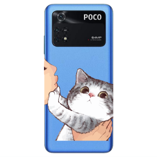 Xiaomi Poco M4 Pro 4G No Kiss Transparent Silicone TPU Θήκη
