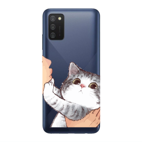 Samsung A03S No Kiss Transparent Silicone TPU Θήκη