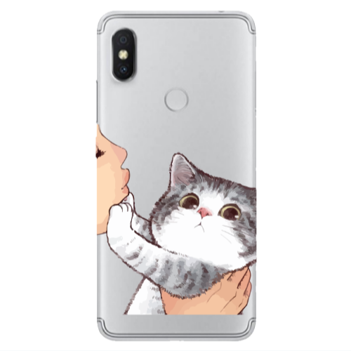 Xiaomi Redmi S2 No Kiss Transparent Silicone TPU Θήκη