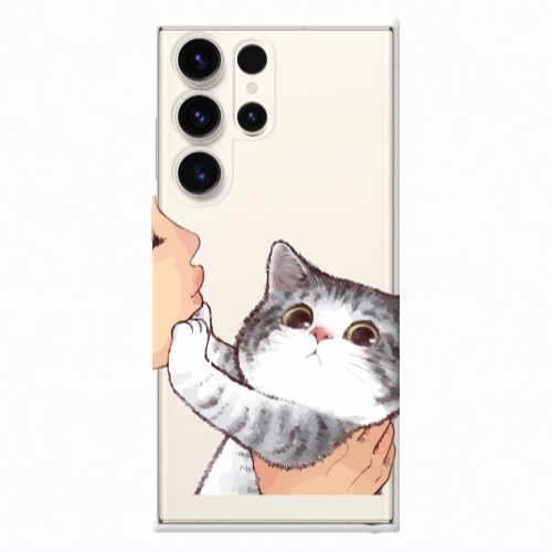 Samsung S23 Ultra No Kiss Transparent Silicone TPU Θήκη