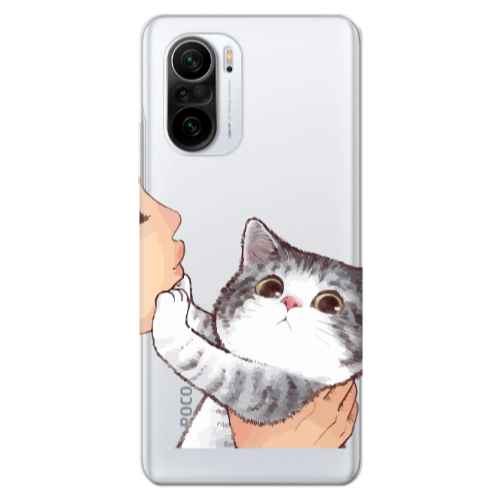 Xiaomi Poco F3 No Kiss Transparent Silicone TPU Θήκη