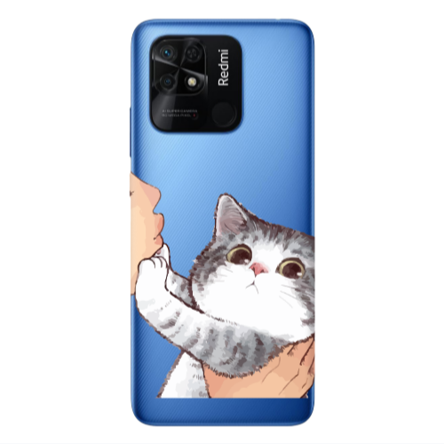 Xiaomi Poco C40 No Kiss Transparent Silicone TPU Θήκη