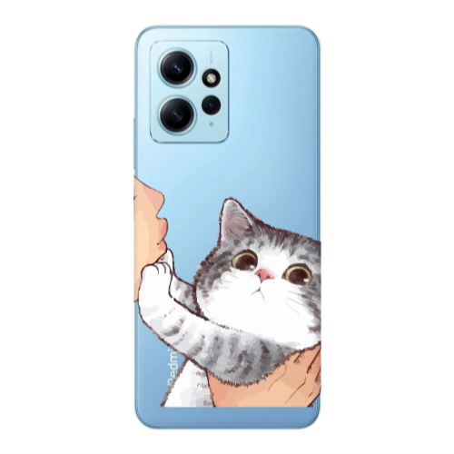 Xiaomi Redmi Note 12 4G No Kiss Transparent Silicone TPU Θήκη