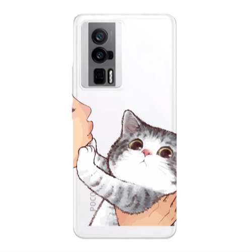 Xiaomi Poco F5 Pro No Kiss Transparent Silicone TPU Θήκη