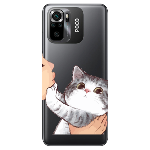Xiaomi Poco M5 s No Kiss Transparent Silicone TPU Θήκη