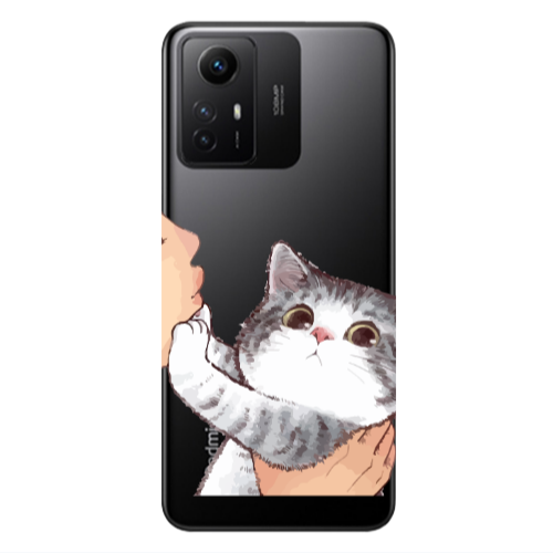 Xiaomi Redmi Note 12s No Kiss Transparent Silicone TPU Θήκη