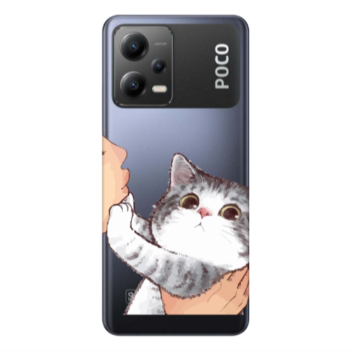 Xiaomi Poco X5 No Kiss Transparent Silicone TPU Θήκη