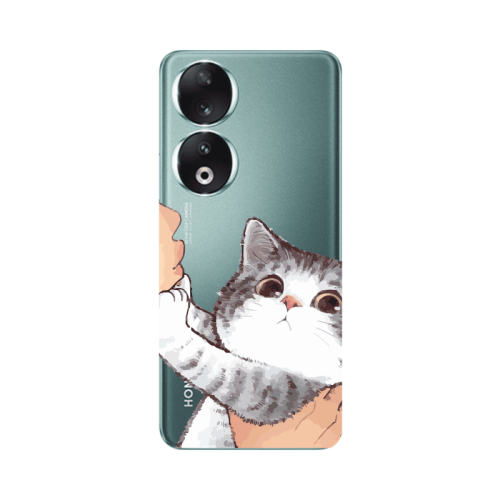 Honor 90 5G No Kiss Transparent Silicone TPU Θήκη