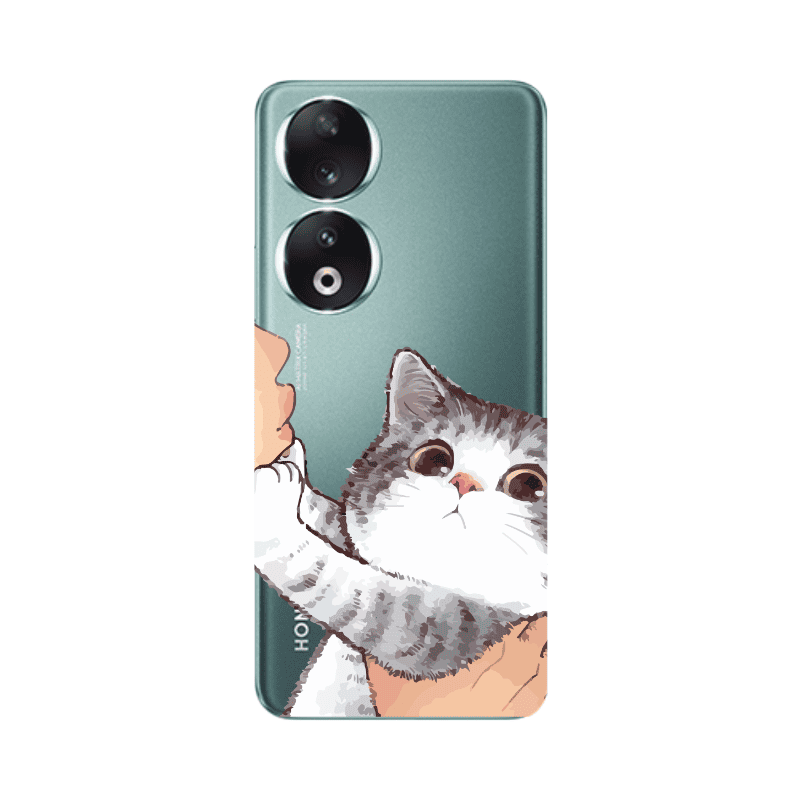 Honor 90 5G No Kiss Transparent Silicone TPU Θήκη