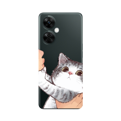 Oneplus Nord CE 3 Lite 5G No Kiss Transparent Silicone TPU Θήκη