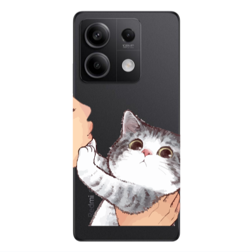 Xiaomi Redmi Note 13 5G No Kiss Transparent Silicone TPU Θήκη