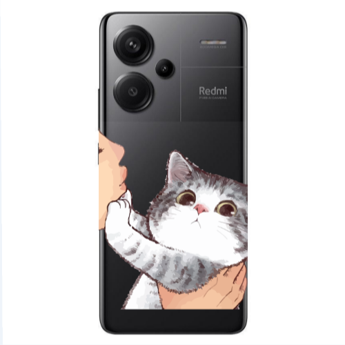 Xiaomi Redmi Note 13 Pro+ 5G  No Kiss Transparent Silicone TPU Θήκη