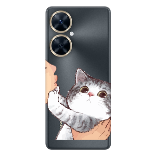 Huawei Nova 11i No Kiss Transparent Silicone TPU Θήκη