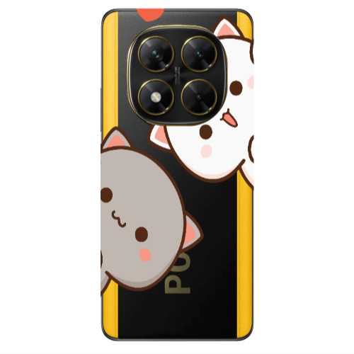 Xiaomi Poco X7 We are here Transparent Silicone TPU Θήκη