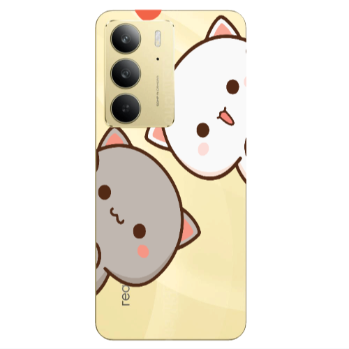 Realme C 75 We are here Transparent Silicone TPU Θήκη