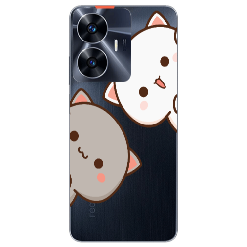 Realme Note 50 We are here Transparent Silicone TPU Θήκη