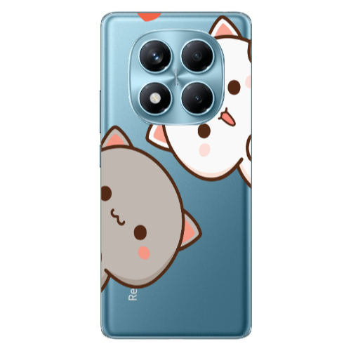 Xiaomi Redmi Note 14 Pro We are here Transparent Silicone TPU Θήκη