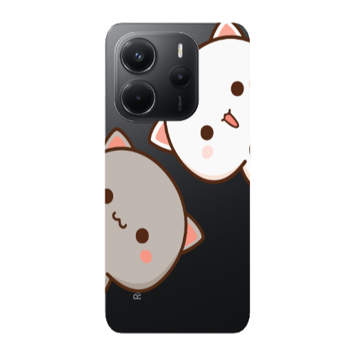 Xiaomi Redmi Note 14 We are here Transparent Silicone TPU Θήκη