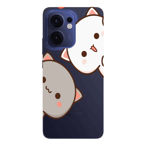 Oppo Reno13 FS We are here Transparent Silicone TPU Θήκη