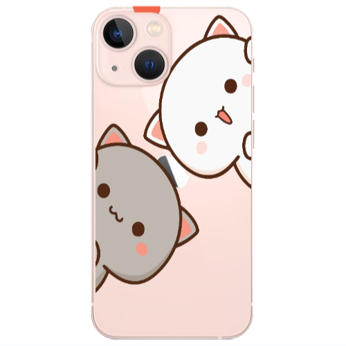 Apple iPhone 13 We are here Transparent Silicone TPU Θήκη