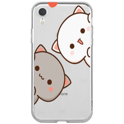 Apple iPhone Xr We are here Transparent Silicone TPU Θήκη