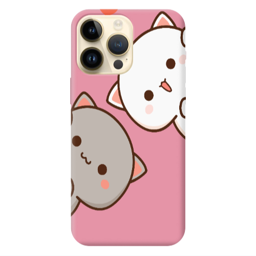 Apple iPhone 13 Pro Max We are here Pink Colored Silicone TPU Θήκη