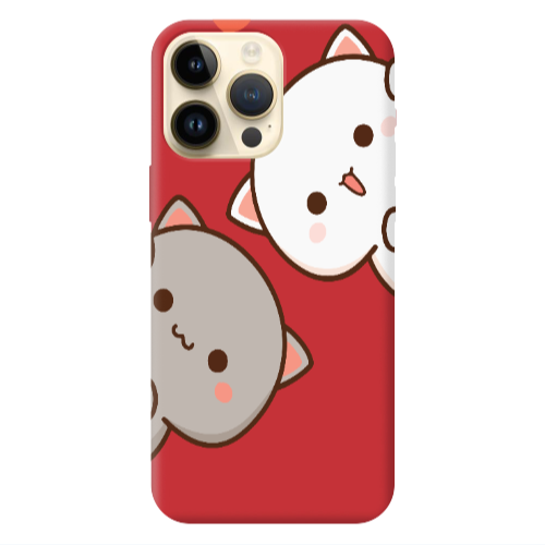 Apple iPhone 13 Pro Max We are here Red Colored Silicone TPU Θήκη