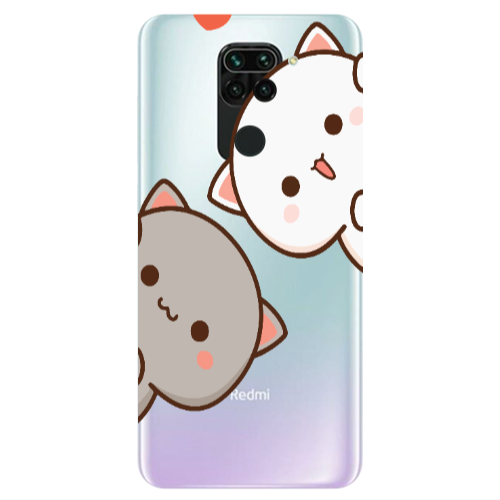 Xiaomi Redmi Note 9 We are here Transparent Silicone TPU Θήκη