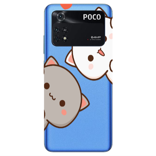 Xiaomi Poco M4 Pro 4G We are here Transparent Silicone TPU Θήκη