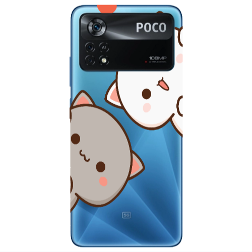 Xiaomi Poco X4 Pro We are here Transparent Silicone TPU Θήκη