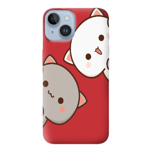 Apple iPhone 14 Plus We are here Red Colored Silicone TPU Θήκη