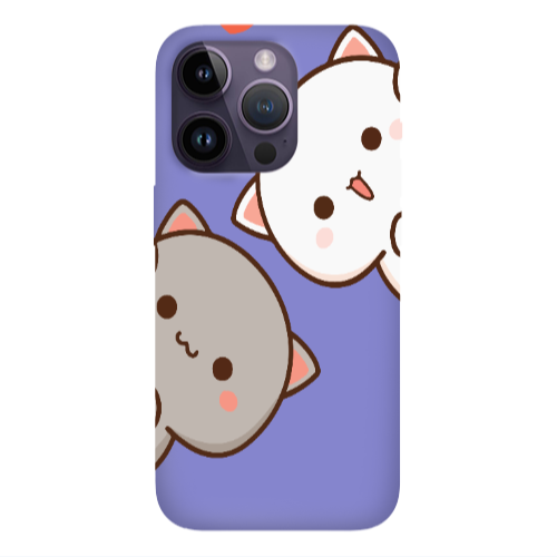 Apple iPhone 14 Pro  We are here Purple Colored Silicone TPU Θήκη